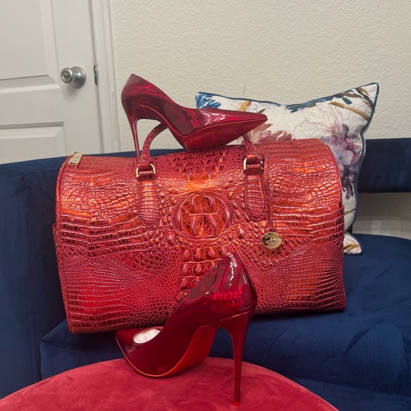 Brahmin Spencer bag Red Dragon - Picture 7 of 7